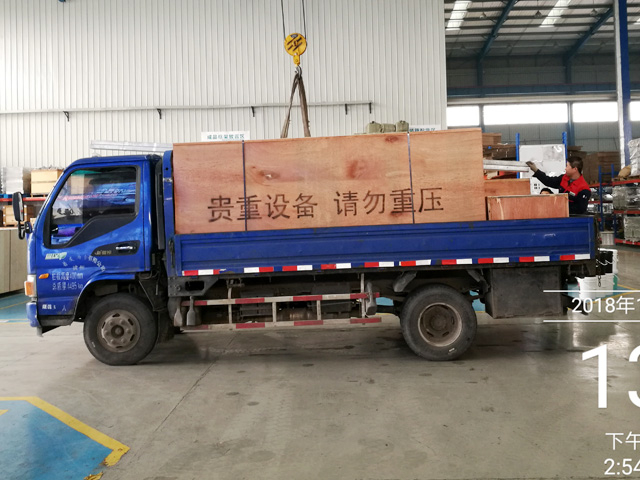 发货现场:镭鹰S90洗车机发往甘肃省兰州市