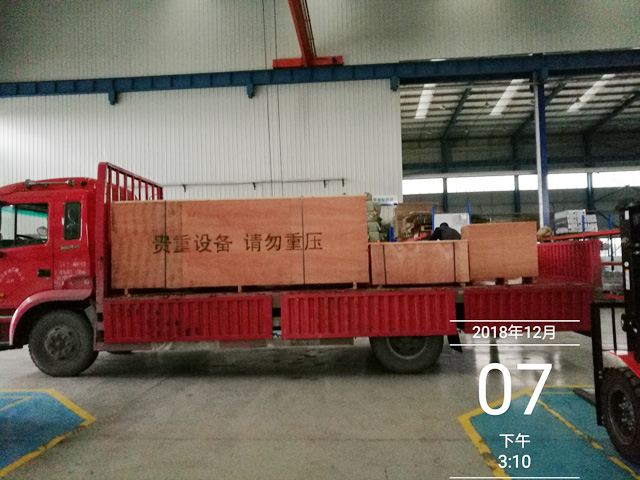 发货现场:镭豹WIN5洗车机发往天津市典典养车大寺龙居店