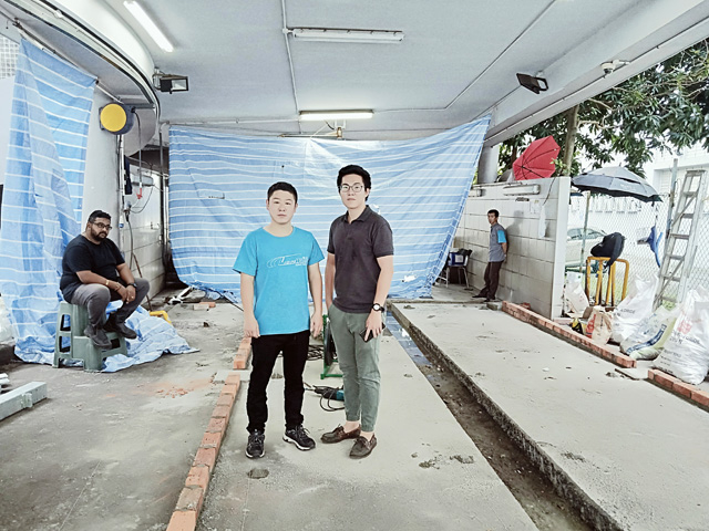 杭州英国365集团安装工程师顺利抵达新加坡