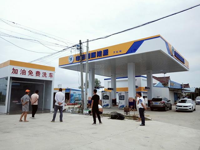 镭鹰S90用户案例:江苏省盐城市东台万红加油站