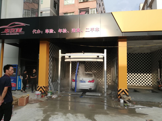 镭鹰S90用户案例:广东省广州市车优美一站式汽车服务