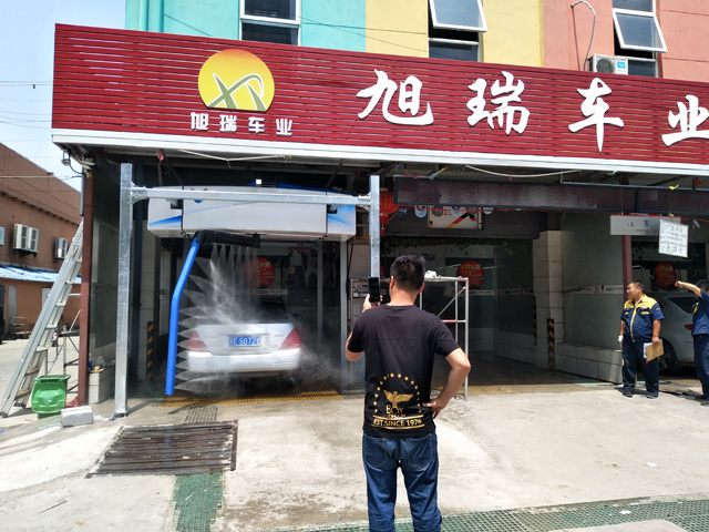 镭鹰S90用户案例:江苏省苏州市旭瑞车业