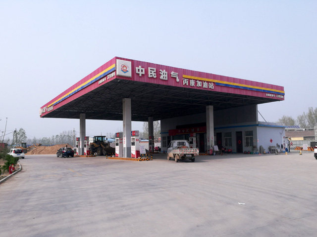 镭豹350用户案例,山东省菏泽市中民油气丙康加油站