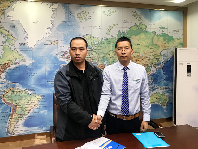 全国火爆热销中,浙江省上虞市“奔奥汽车服务”订购一台镭豹360炫彩型洗护一体机