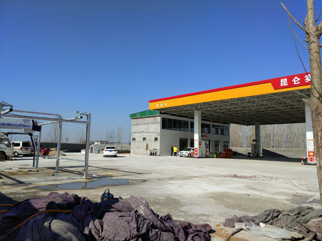 镭豹350用户案例,河南省南阳市昆仑实业峰成加油站