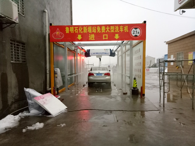 英国365集团2018用户案例,镭豹350进驻湖北省汉川市新堰加油站